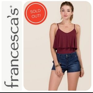 Francesca’s Mid-Rise Denim Shorts, 4/27 NWOT